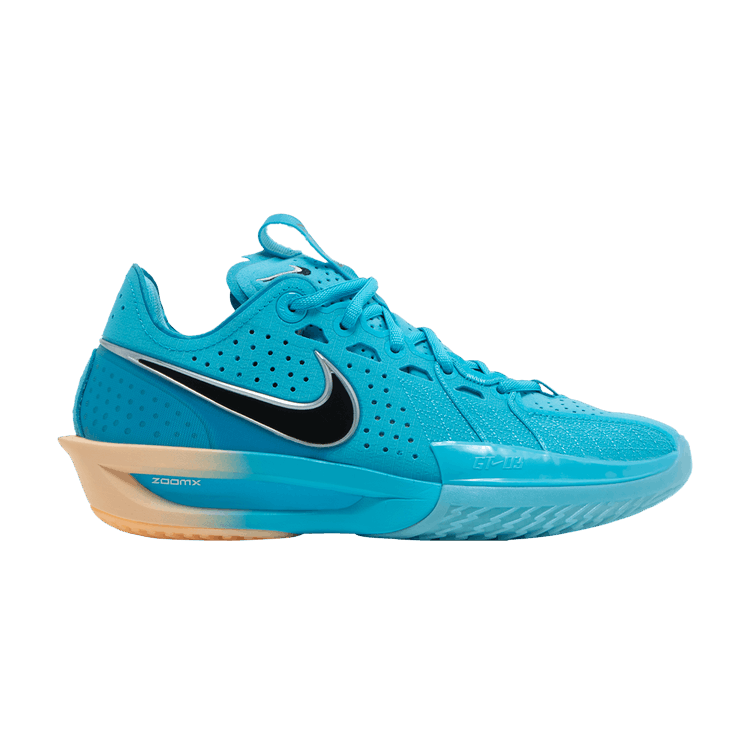 Nike Air Zoom GT Cut 3 'Blue Fury' — Blue Fury/Black/Tangerine Tint