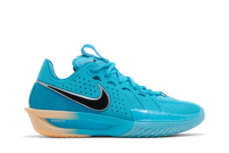 Nike Air Zoom GT Cut 3 'Blue Fury' — Blue Fury/Black/Tangerine Tint (2)