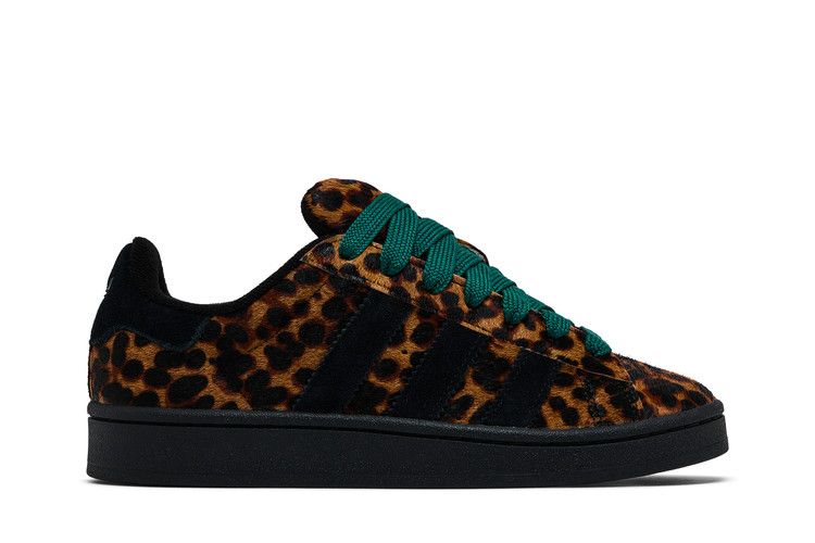 adidas Wmns Campus 00s 'Cheetah Pack - Collegiate Green' — Cream White/Core Black/Footwear White
