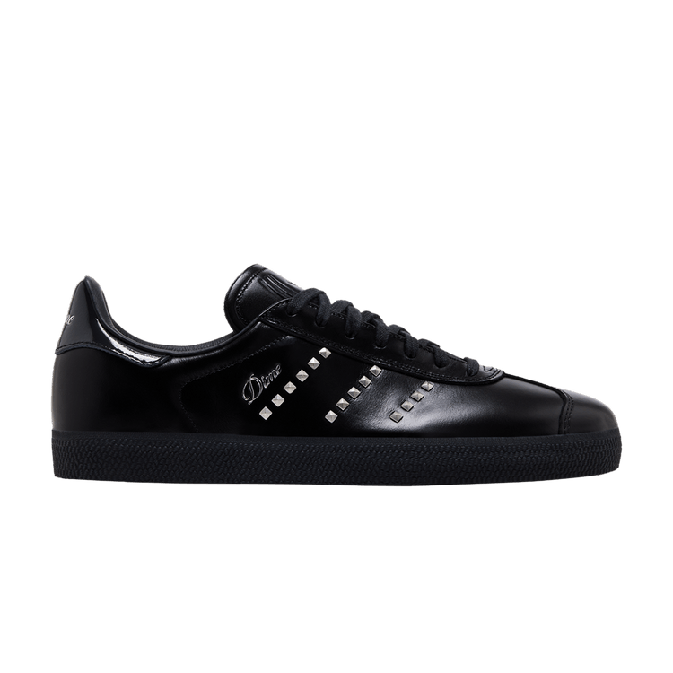 Dime x adidas Gazelle ADV 'Black Silver Metallic Studs' — Core Black/Silver Metallic/Carbon