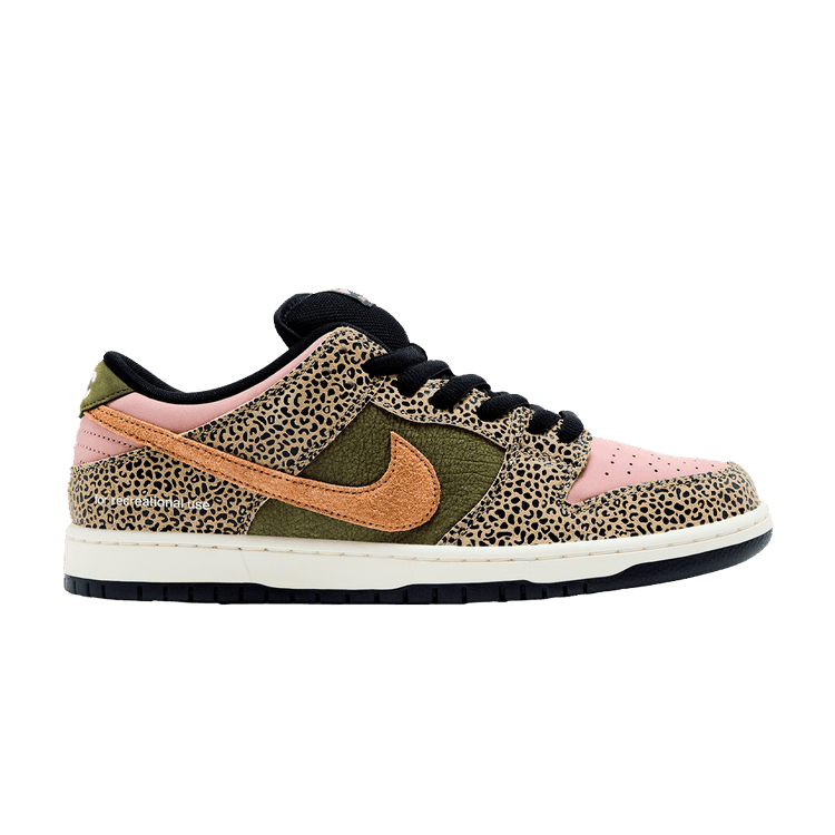 Arts-Rec x Nike Dunk Low SB 'For Recreational Use' — Khaki/Amber Brown/Rough Green/Rust Pink/Black/Sail