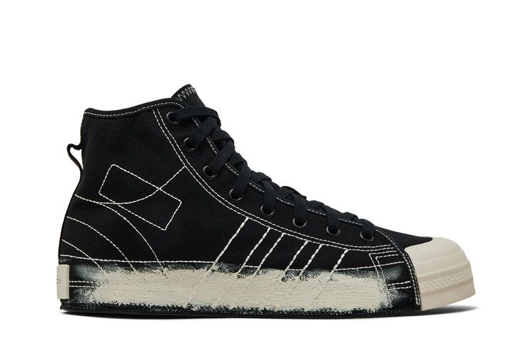adidas Y-3 Nizza High 'Black Talc' — Black/Black/Talc