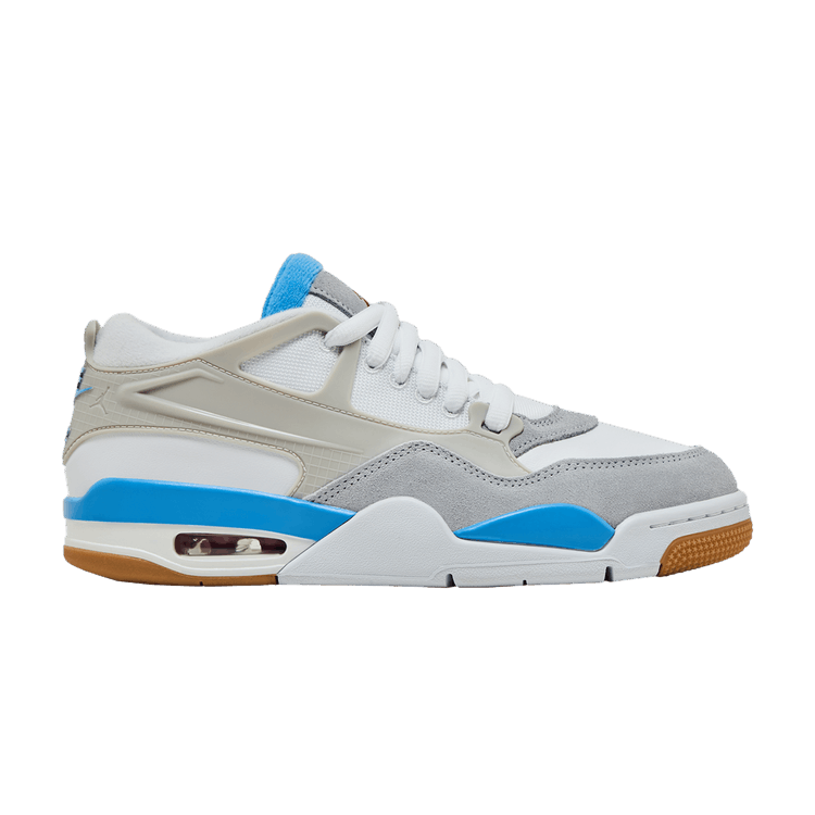 Air Jordan 4 RM 'University Blue' — White/Neutral Grey/University Blue