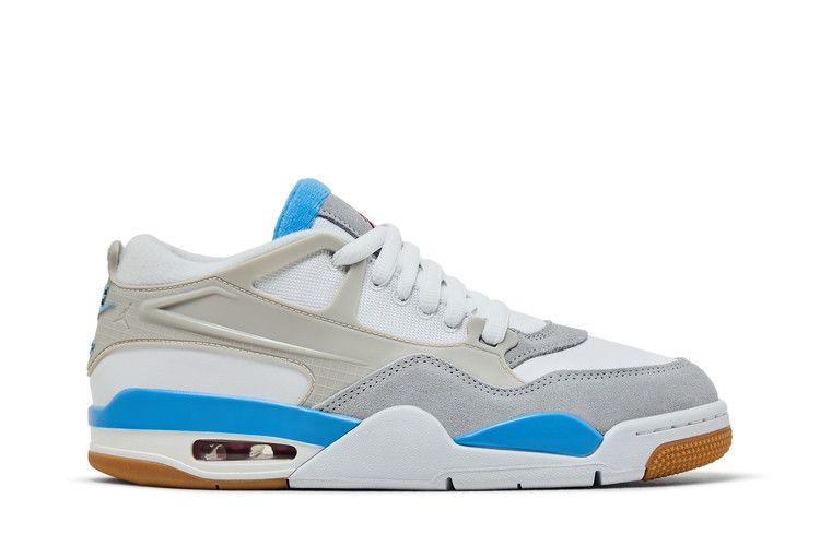 Air Jordan 4 RM 'University Blue' — White/Neutral Grey/University Blue