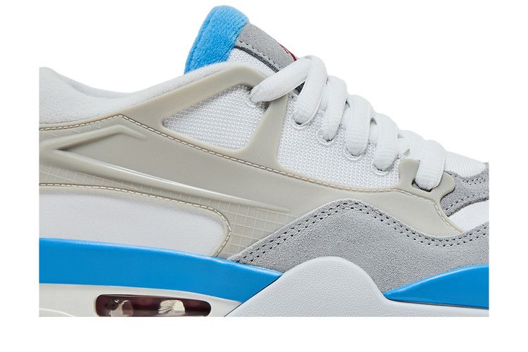 Air Jordan 4 RM 'University Blue' — White/Neutral Grey/University Blue
