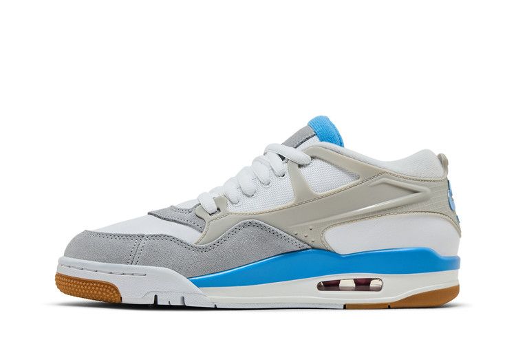 Air Jordan 4 RM 'University Blue' — White/Neutral Grey/University Blue