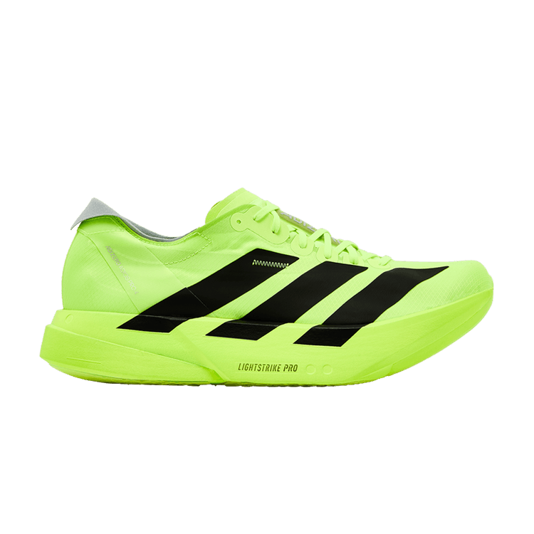 adidas Adizero Adios Pro 4 'Lucid Lemon Black' — Lucid Lemon/Core Black/Halo Silver