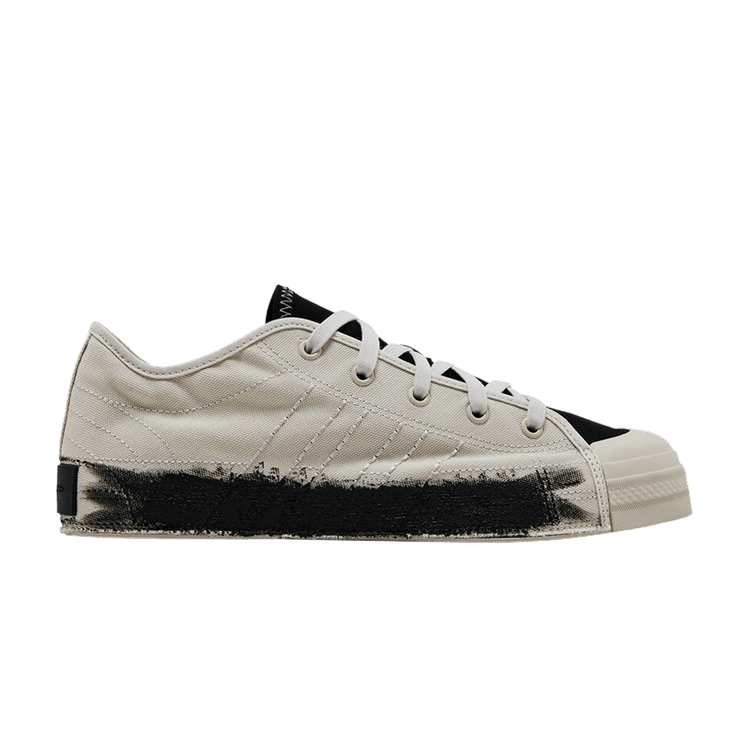 Adidas Y-3 Nizza Low 'Talc Black' — Talc/Talc/Black