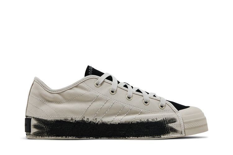 Adidas Y-3 Nizza Low 'Talc Black' — Talc/Talc/Black