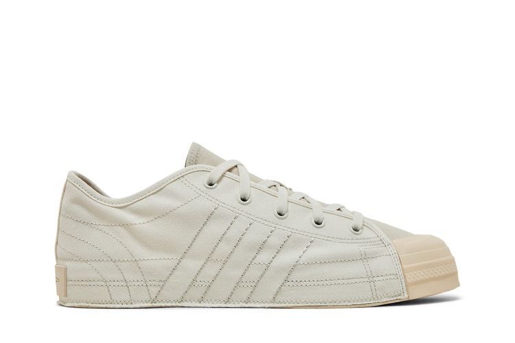 adidas Y-3 Nizza Low 'Core White Talc' — Core White/Talc/Wonder White