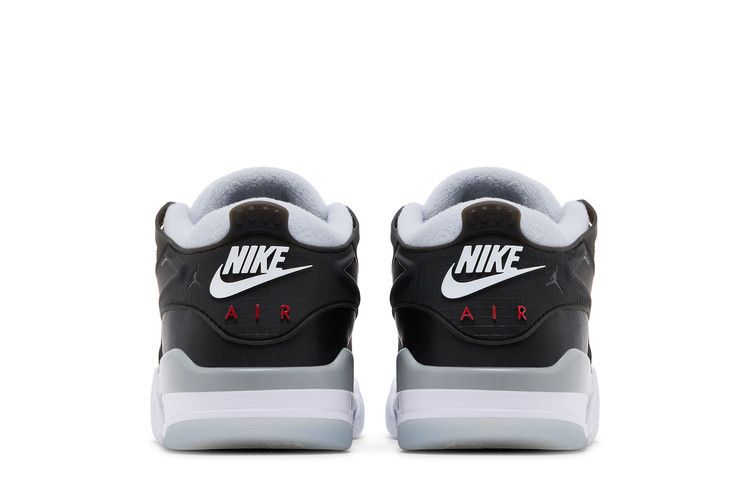 Air Jordan 4 RM GS 'Black Metallic' — Black/Wolf Grey/White/Fire Red
