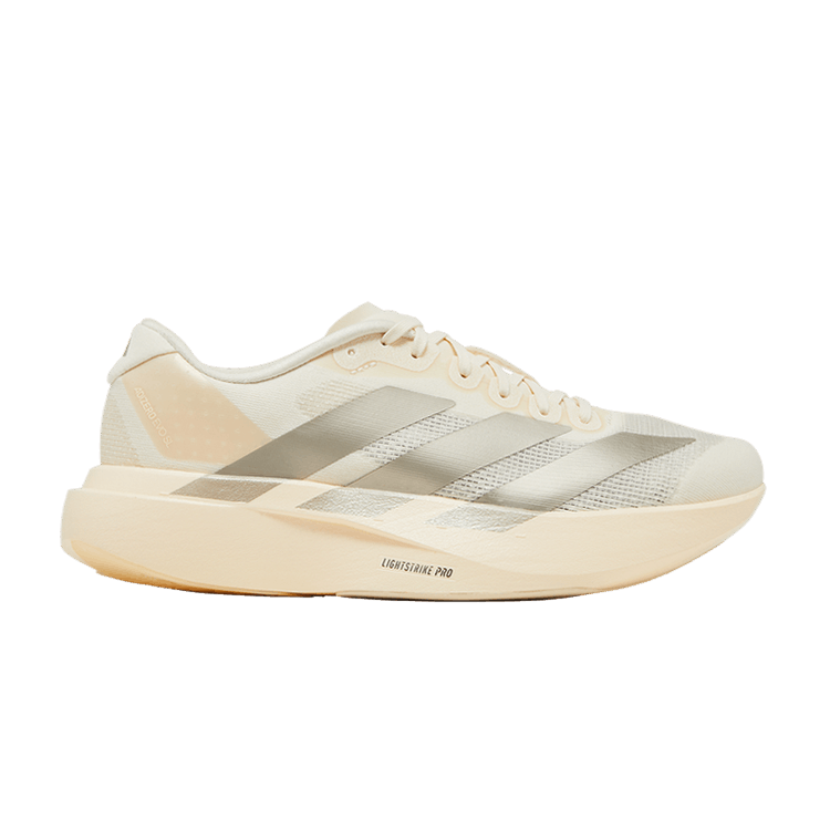 adidas Wmns Adizero Evo SL 'Wonder White' — Wonder White/Cyber Metallic/Warm Vanilla