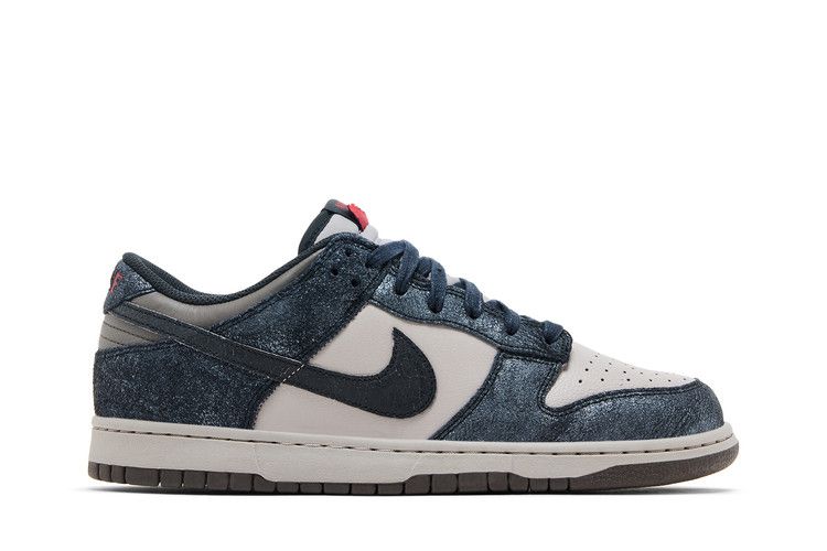 Nike Dunk Low 'NYC CBGB' — Metallic Silver/Off Noir/College Grey/Cave Stone/Summit White/University Red (2)