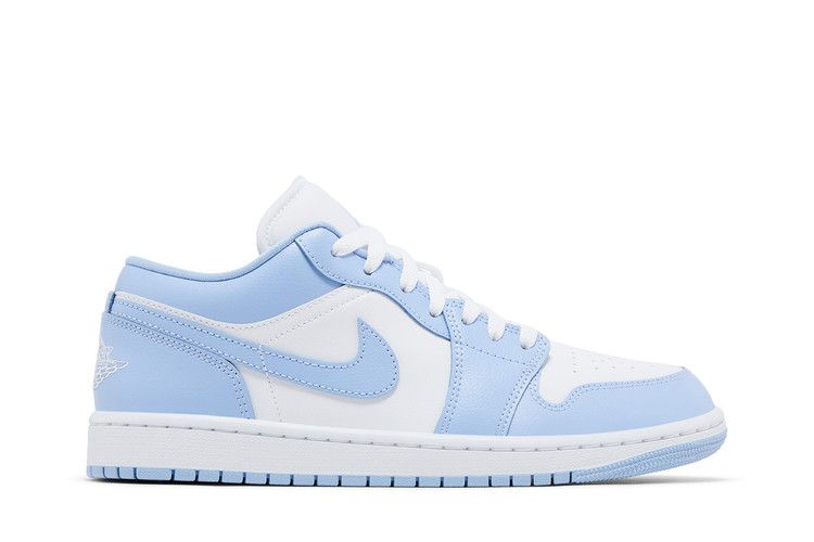 Wmns Air Jordan 1 Low 'Aluminum' — White/Aluminum