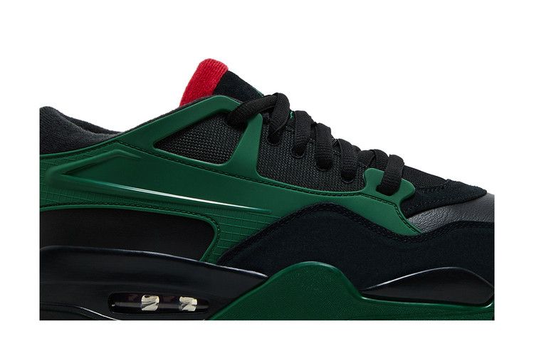 Air Jordan 4 RM 'Black Gorge Green' — Black/Gorge Green/University Red