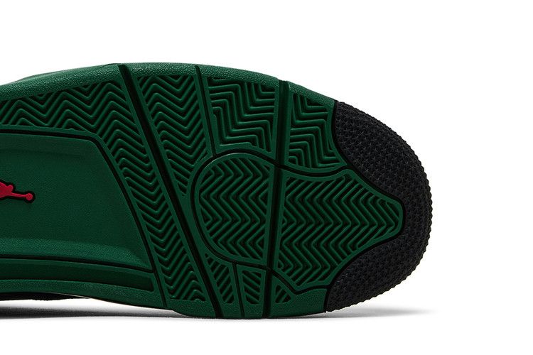Air Jordan 4 RM 'Black Gorge Green' — Black/Gorge Green/University Red