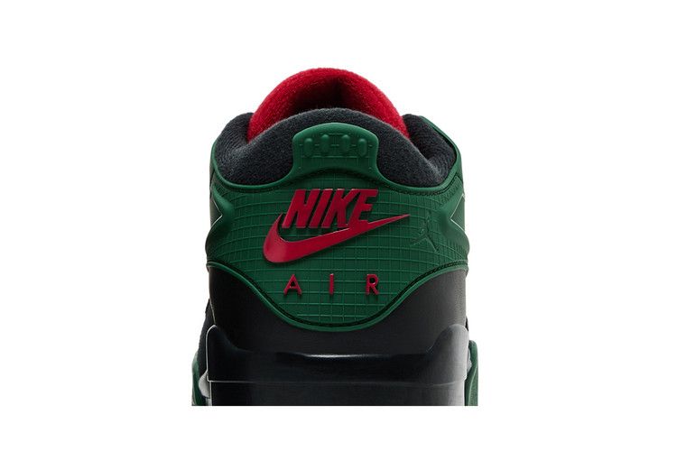 Air Jordan 4 RM 'Black Gorge Green' — Black/Gorge Green/University Red