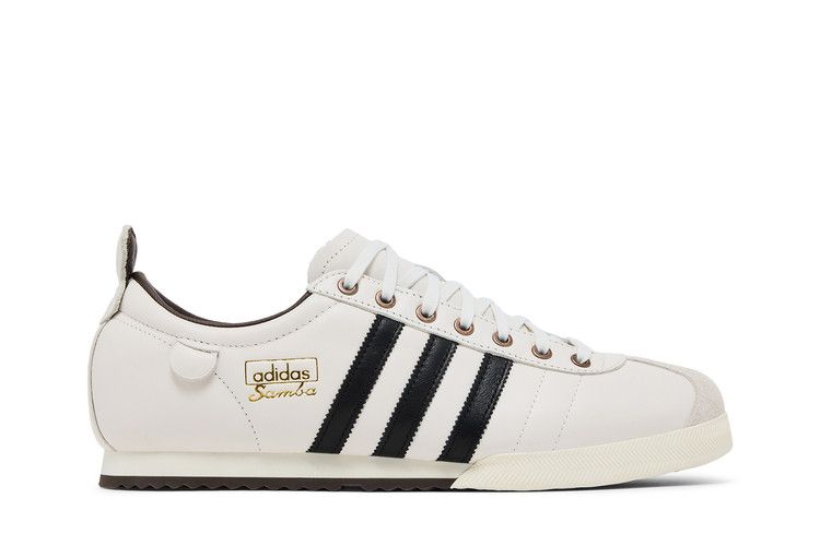 adidas Samba 62 'White Black Brown' — Cloud White/Core Black/Brown