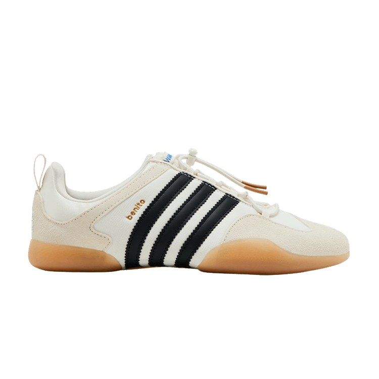 Bad Bunny x adidas Ballerina 'Off White Black Gum' — Off White/Core Black/Gum