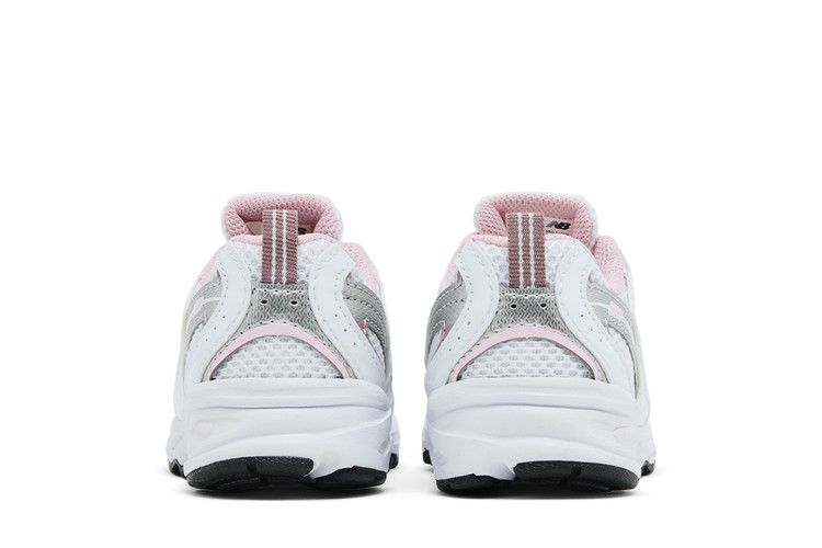 New Balance 530 Bungee Toddler 'White Mid Century Pink' — White/Mid Century Pink