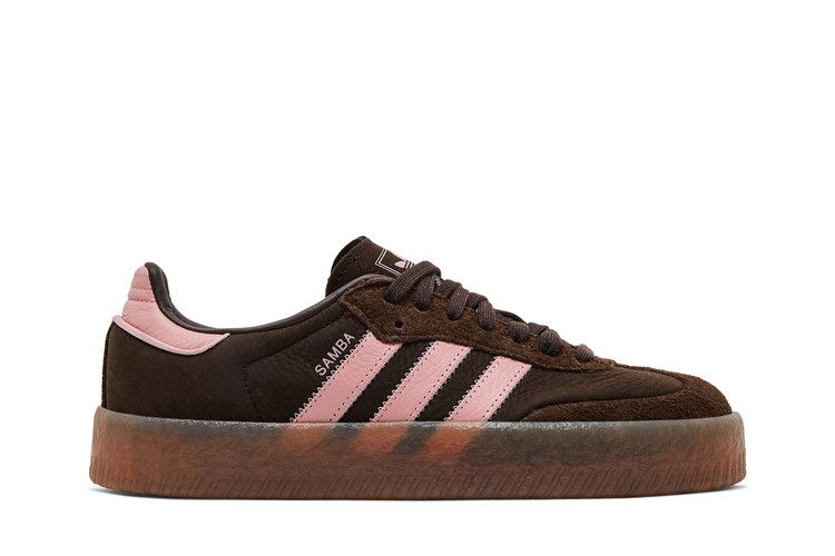 adidas Wmns Sambae 'Dark Brown Wonder Mauve' — Dark Brown/Wonder Mauve/Gum M2