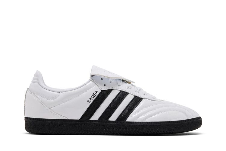 adidas Wmns Samba LT 'Patent Leather Pack - White' — Cloud White/Core Black/Cloud White