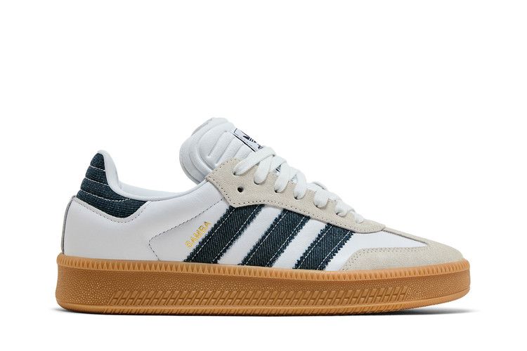 adidas Samba XLG 'White Night Indigo Denim' — Cloud White/Night Indigo/Core White