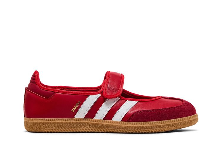 adidas Wmns Samba Jane 'Scarlet Gum' — Better Scarlet/Team Victory Red/Gum 3