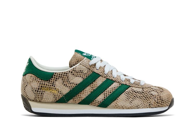 adidas Country Japan 'Snakeskin Pack - Alumina Dark Green' — Alumina/Dark Green/Cloud White