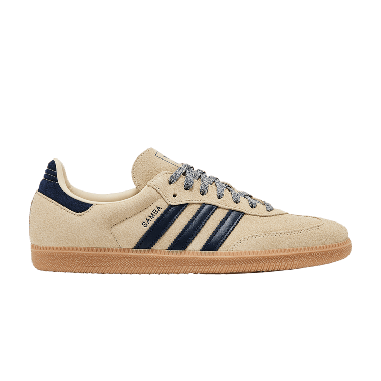 adidas Samba OG 'Warm Vanilla Night Indigo' — Night Indigo/Bold Gold/Warm Vanilla