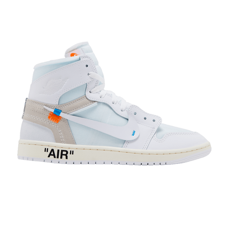 Virgil Abloh Archive x Air Jordan 1 Retro High OG 'Alaska' — White/White