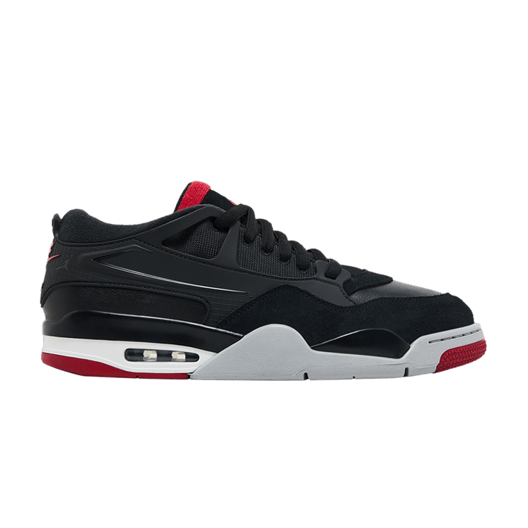 Air Jordan 4 RM 'Bred' — Black/Varsity Red/Wolf Grey/White