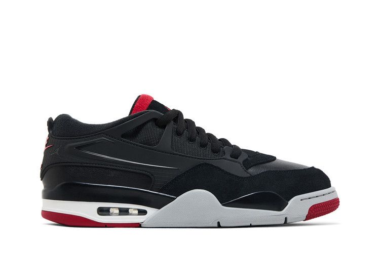 Air Jordan 4 RM 'Bred' — Black/Varsity Red/Wolf Grey/White