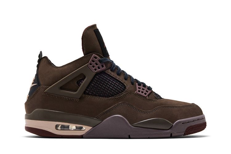 A Ma Maniére x Air Jordan 4 Retro 'Dark Mocha' — Dark Mocha/Bronze Eclipse/Black/Violet Ore