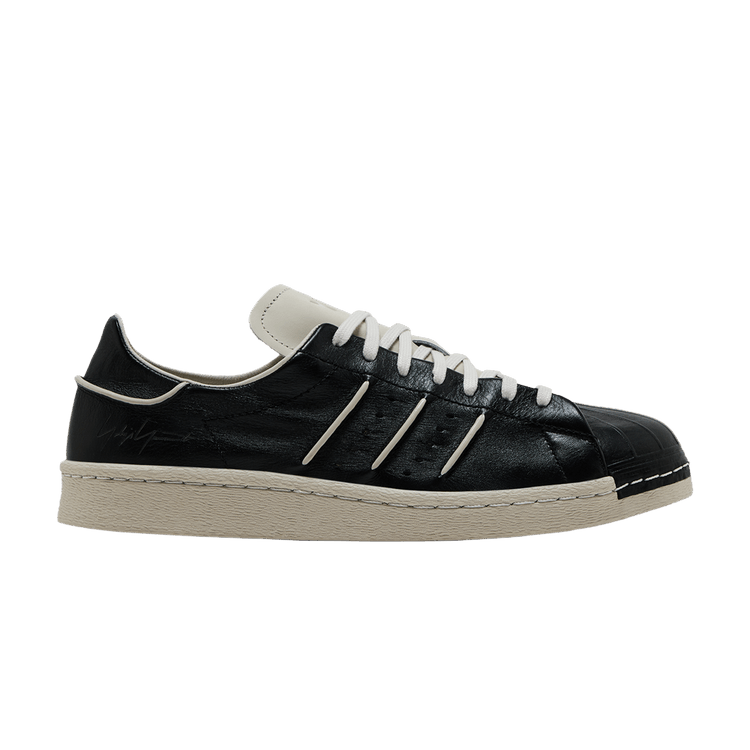 adidas Y-3 Superstar 'Black Talc' — Black/Black/Talc