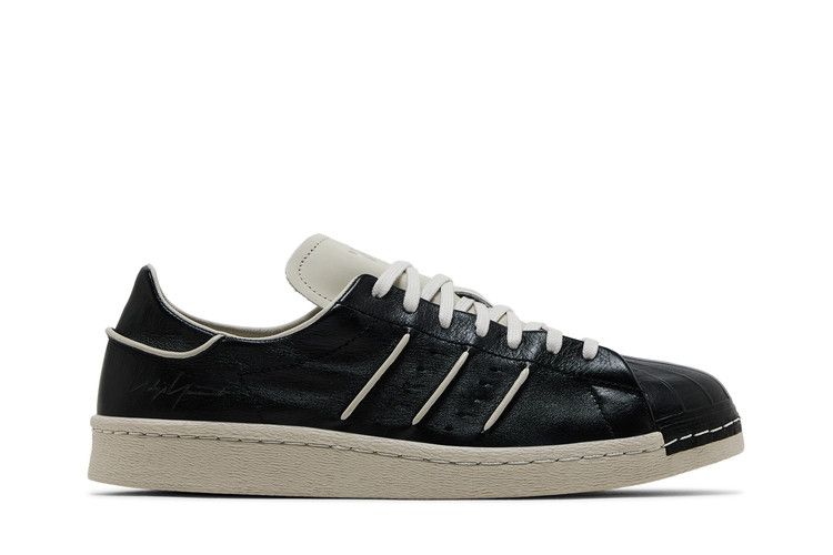 adidas Y-3 Superstar 'Black Talc' — Black/Black/Talc