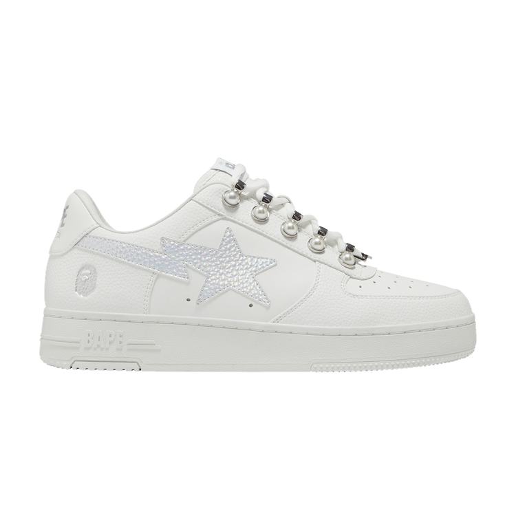 GOAT Exclusive Wmns Bapesta 'Pearl' — White