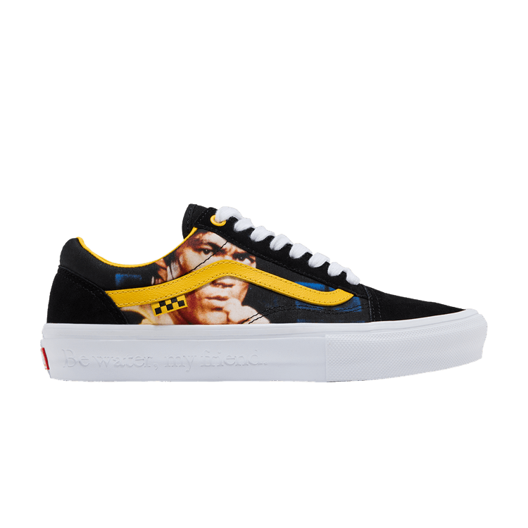 Bruce Lee x Vans Skate Old Skool 'Black Yellow' — Black/Yellow