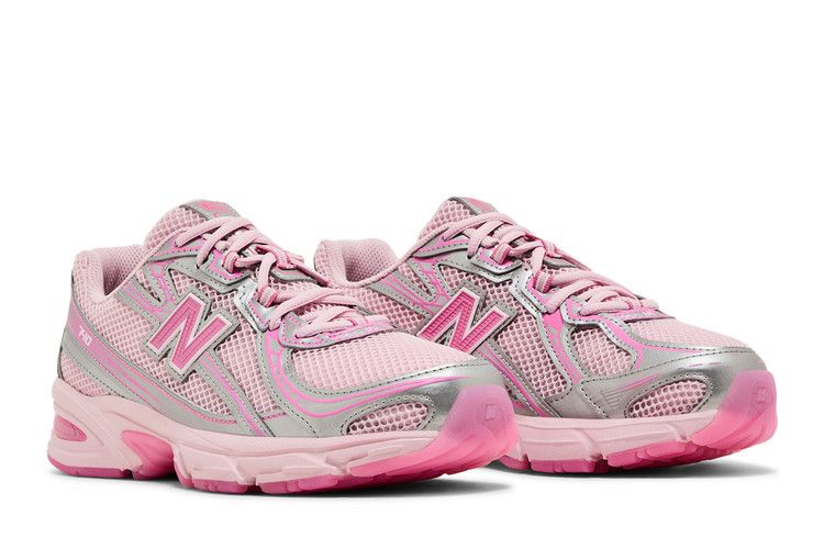atmos pink x New Balance 740 'Pink Vacation' — Pink/Metallic Silver
