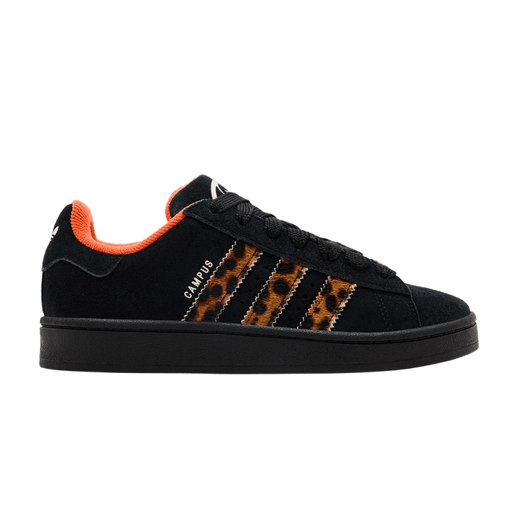 Adidas Wmns Campus 00s 'Cheetah Stripes - Black' — Cream White/Core Black/Active Purple