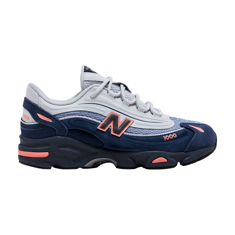 New Balance 1000 Big Kid 'Nautical Coral' Footlocker Exclusive — Navy/Nautical Coral/Grey