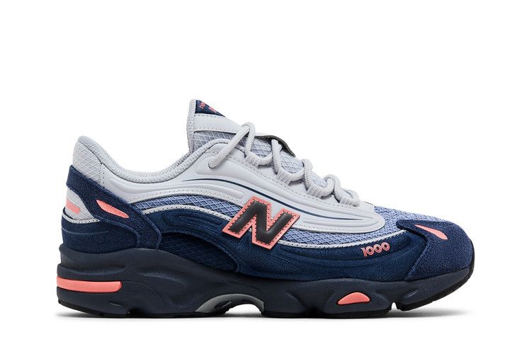 New Balance 1000 Big Kid 'Nautical Coral' Footlocker Exclusive — Navy/Nautical Coral/Grey