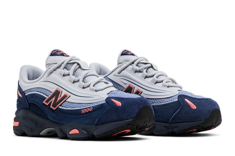New Balance 1000 Big Kid 'Nautical Coral' Footlocker Exclusive — Navy/Nautical Coral/Grey
