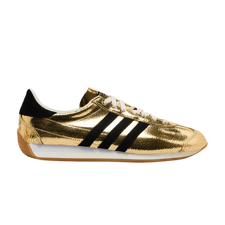 adidas Wmns Country OG 'Gold Metallic Black' — Gold Metallic/Core Black/Off White
