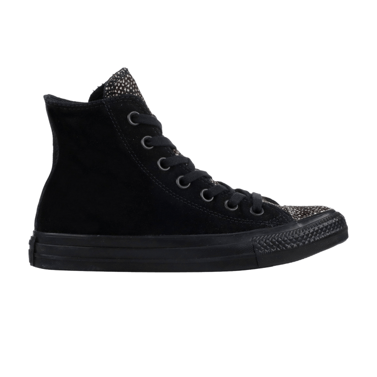 Converse Wmns Chuck Taylor All Star Hi 'Pony Hair' — Black/Black/Black