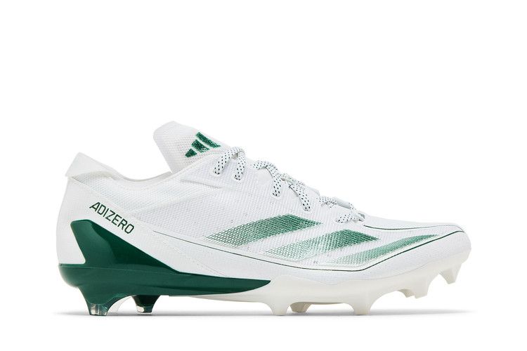Adidas Adizero Electric 'White Dark Green' — Cloud White/Dark Green/Cloud White