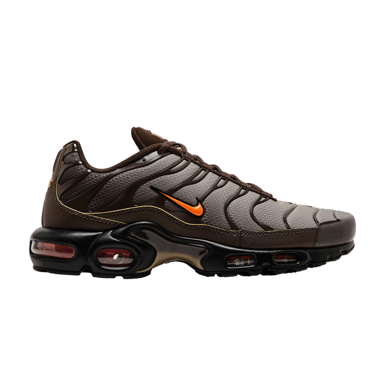 Nike Air Max Plus 'Baroque Brown' — Baroque Brown/Khaki/Black/Safety Orange