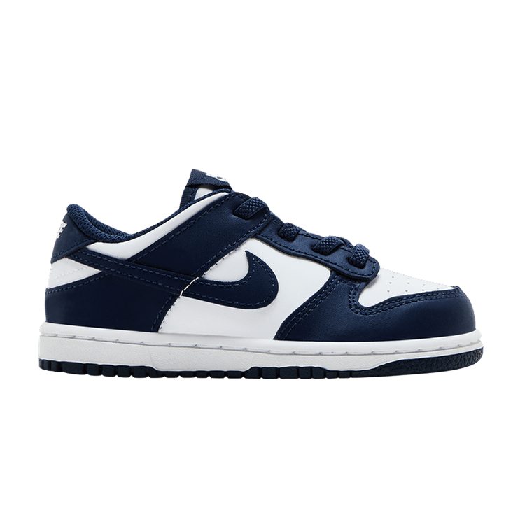 Nike Dunk Low TD 'Midnight Navy' — White/White/Midnight Navy