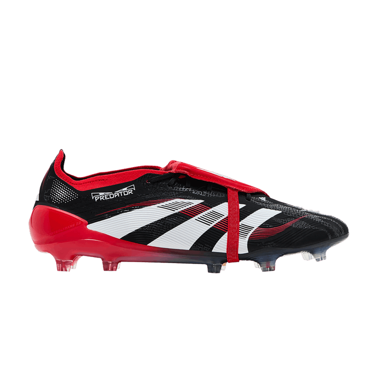 adidas Predator 24 Elite Foldover Tongue BWR FG 'Moments Pack' — Core Black/Cloud White/Vivid Red