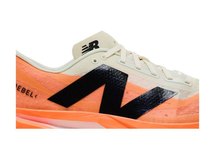 New Balance FuelCell Rebel v4 'Hot Mango' — Hot Mango/Angora/Black